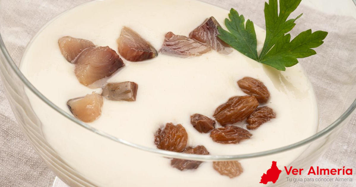 Receta ajo blanco de Almería 1 Ajoblanco Andaluz