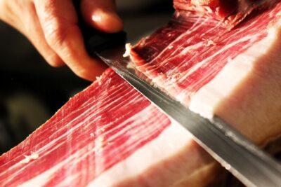 Platos de almeria con jamon