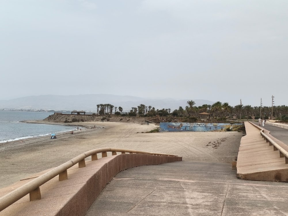 Playa El toyo Almeria