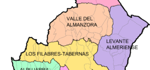Mapa de Almeria
